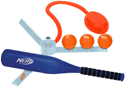 Nerf baseball set voor kinderen - sportief buitenspeelgoed
