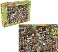 Goliath puzzle artistique Jan Steen - 1000 pièces - Gallery Edition-2