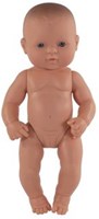 Miniland Babypop Europees Meisje met Vanillegeur - 32 cm Pop-3