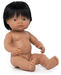Poupée garçon Miniland 38cm jouet éducatif vinyle réaliste