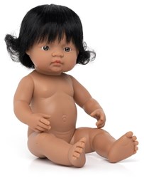 Poupée Miniland fille latine 38cm - poupée jouet éducatif