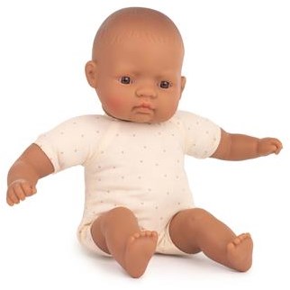 Miniland poupée éducative jouet fille latine 32cm vinyle coffret cadeau