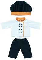 Miniland poppenkleding kok 38cm - educatief rollenspel speelgoed-2