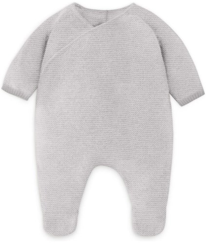 Miniland pyjama poupée gris 21cm - tenue de nuit pour poupée
