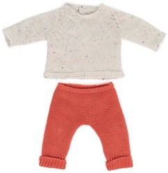 Miniland poppenkleding set 38cm - ecologisch poppenkleertjes