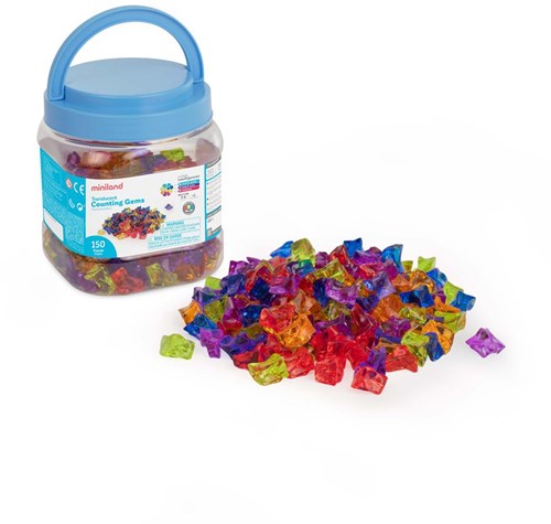 Miniland Lightpad - Pierres à compter jouet éducatif pour enfants