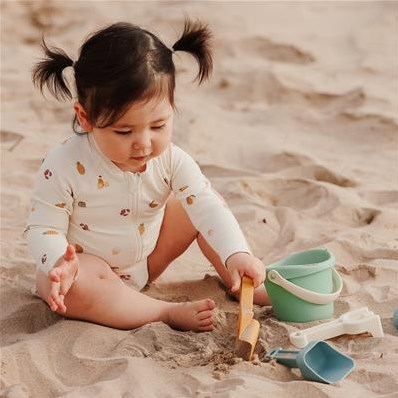 Miniland Outdoor Eco zandspeelset - duurzaam strand speelgoed baby