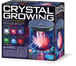 4M Jouet Croissance de Cristal - Présentoir Lumineux Multicolore