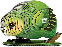 Eugy puzzle 3D Kakapo - jouet animal durable en carton