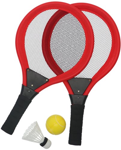 Alert tennis set speelgoed met rackets en bal voor kinderen-2
