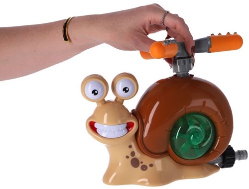 KiddyGo waterspeelgoed slak - kleurrijke sproeier voor buitenplezier