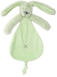 Happy Horse knuffeldoek konijn Richie pistachegroen gerecycled 25 cm