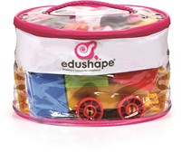 Edushape Mini Edu Trein in tas - 30 delig-3