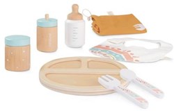 Miniland service de table pour poupées - accessoires poupées - set 7 pièces