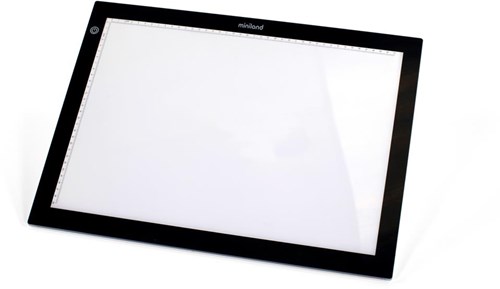 Miniland Lightpad - A3 lichttafel voor kinderen en creatief spel-2