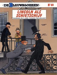 Standaard stripboek De Blauwbloezen Lincoln als schietschijf avontuur