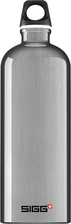 SIGG waterfles aluminium 1L - Traveller drinkfles voor outdoor
