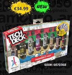 Tech Deck – Olympic Pack 8-Pack