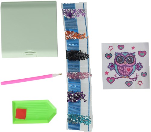 Crystal Diamond Painting boîte à bijoux kit créatif pour enfants-2