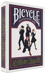 Bicycle cartes à jouer premium Jujutsu Kaisen - Jeu de cartes anime - Poker
