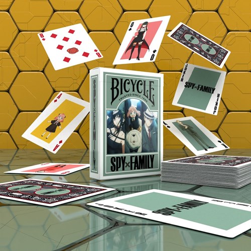 Bicycle Cartes à Jouer Premium Spy X Family Poker Manga & Anime Collection-3
