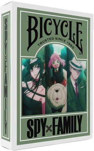 Bicycle Cartes à Jouer Premium Spy X Family Poker Manga & Anime Collection