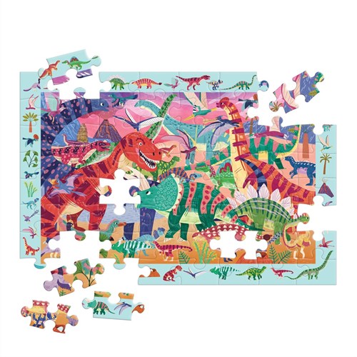 Mudpuppy puzzel dinosaurus - educatief zoek en vind speelgoed-3