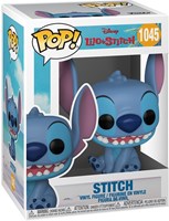 Funko Disney figurine de jeu Stitch assis souriant 9cm vinyle-2