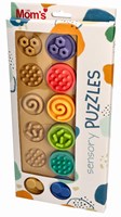 Mom's Care sensorisch speelgoed XL puzzel wielen - educatief en veilig