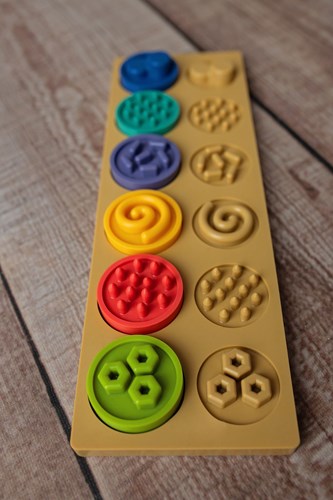 Mom's Care SENSORY TOYS Sensory Puzzles XL Wheels 7