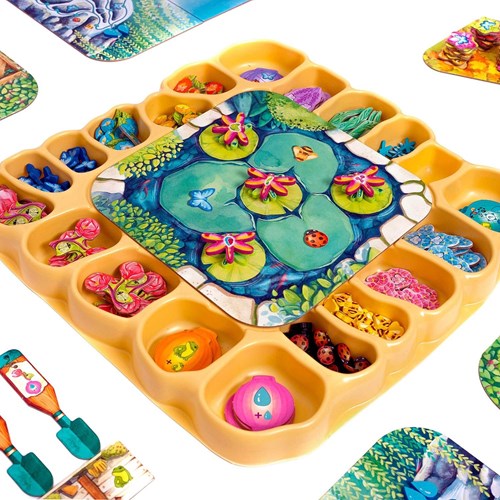 Asmodee jeu de société Pergola jardinage stratégique 1-4 joueurs-3