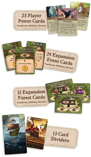Asmodee Everdell Cartes Surdimensionnées Extensions - Accessoire Jeu de Société-3
