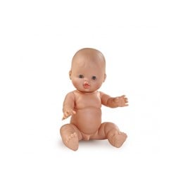 Paola Reina babypop Gordi jongen blank - 34 cm vinyl pop