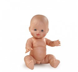 Paola Reina Gordi Babypop Jongen Wit - 34 cm