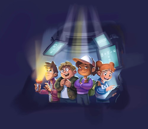 Haba jeu de société Secret code 13+4 - jeu éducatif de calcul pour enfants-2