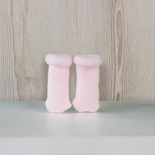 Asi poppenkleding sokken 36-46cm roze - pop accessoires