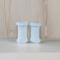 Asi poppenkleding sokken blauw 36-40cm - pop accessoires