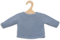 Asi vêtements de poupée blouse tricotée chaude bleu doux tenue poupée