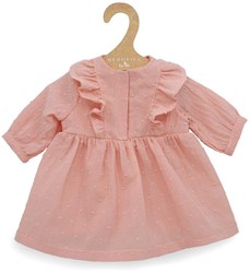 Asi vêtement poupée robe manches longues rose - accessoire robe poupée