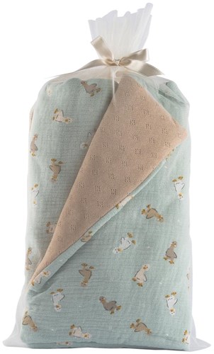 Asi poppen beddengoed set - Duckling Enzo poppenaccessoire multicolor-2