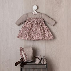 Asi vêtements de poupée robe Martina multicolore pour poupées bébé
