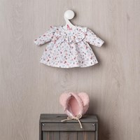 Asi vêtements de poupée - robe de forêt et chapeau avec oreilles d’ours - tenue de poupée