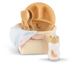 Asi poppen voedingsset - Noel collectie voor kleine babypoppen