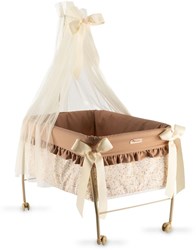 Asi hemelbed poppenmeubel met dekbed en kussen - Teresa collectie