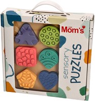 Mom's Care jouet sensoriel puzzle formes 6 pièces éducatif
