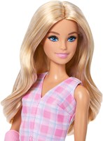 Barbie modepop Fashionistas met roze gipsverband en trendy outfit-2