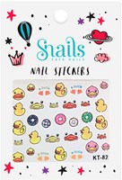 Escargots Escargots - Autocollants pour ongles