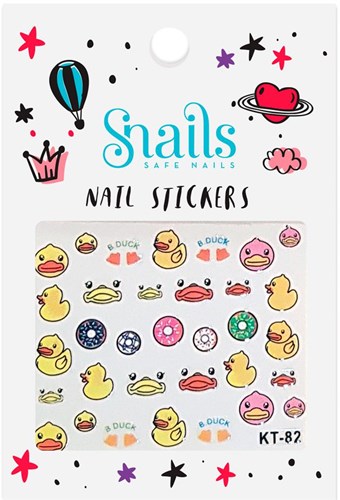 Escargots Escargots - Autocollants pour ongles