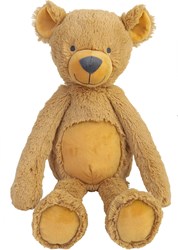 Happy Horse knuffelbeer Bradley 48cm - Okergeel - Pluche knuffel