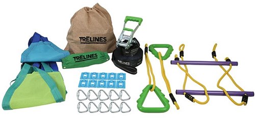 Trelines schommelset gymnastiek lijn 11m - buitenspeelgoed voor kinderen-3